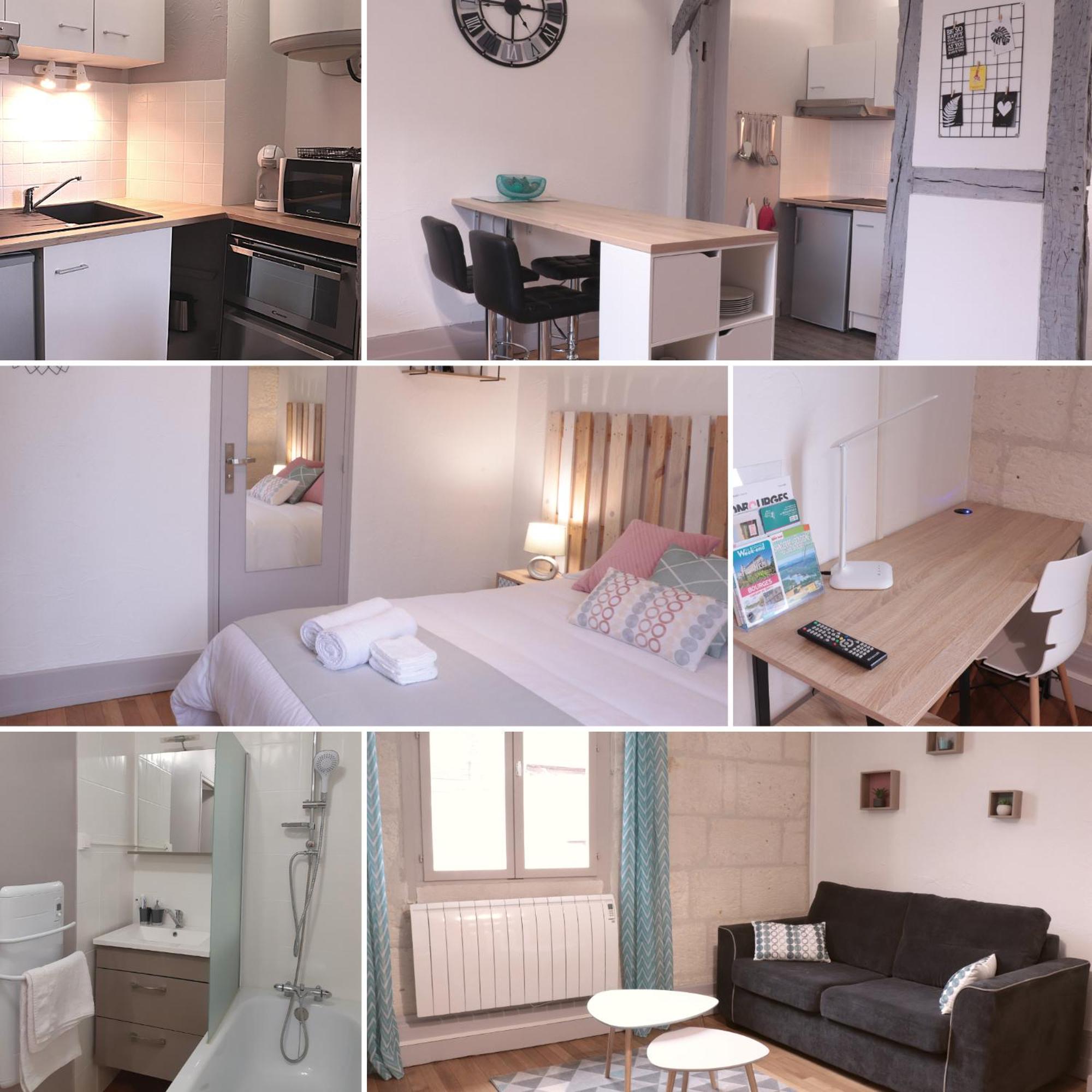 Le Vaillant, T2, Proche Gare, Hyper-centre Et Marais, 1 A 2 Personnes, Wifi Apartment *