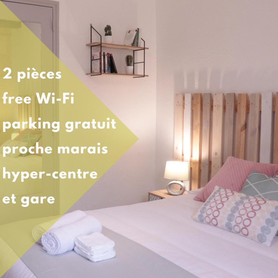 Apartment Le Vaillant, T2, Proche Gare, Hyper-centre Et Marais, 1 A 2 Personnes, Wifi *